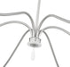 Chandelier Z-Lite 6103-63BN Brushed Nickel Toussant 6 Light Chandelier Z-Lite