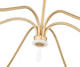 Chandelier Z-Lite 6103-63MGLD Mordern Gold Toussant 6 Light Chandelier Z-Lite