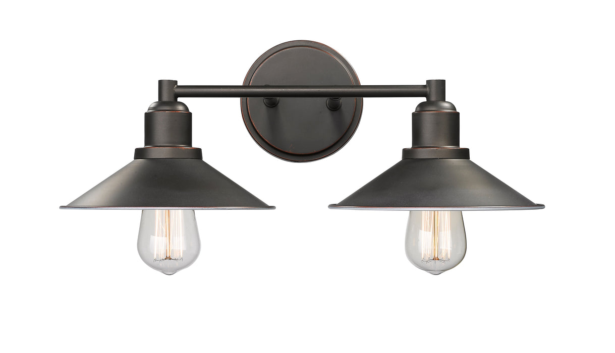 Vanity Z-Lite 613-2V-OB Olde Bronze Casa 2 Light Vanity Z-Lite
