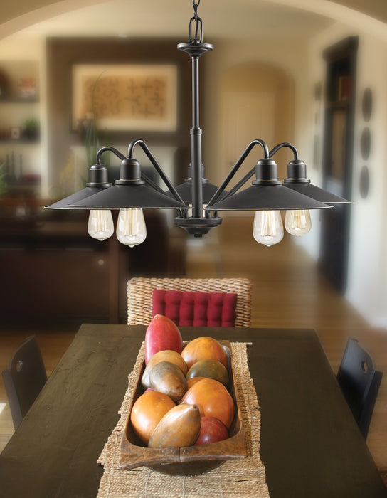 Vanity Z-Lite 613-5V-OB Olde Bronze Casa 5 Light Vanity Z-Lite