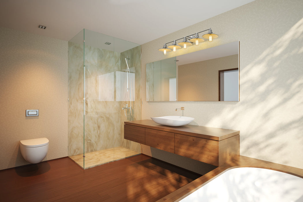 Vanity Z-Lite 613-5V-BN Brushed Nickel Casa 5 Light Vanity Z-Lite