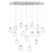 Eurofase 37194-027 Paget 44" Chrome LED Chandelier