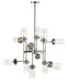 Chandelier Z-Lite 617-12PN Polished Nickel Calliope 12 Light Chandelier Z-Lite