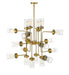 Chandelier Z-Lite 617-20FB Foundry Brass Calliope 20 Light Chandelier Z-Lite