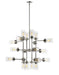 Chandelier Z-Lite 617-20PN Polished Nickel Calliope 20 Light Chandelier Z-Lite