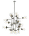 Chandelier Z-Lite 617-20PN Polished Nickel Calliope 20 Light Chandelier Z-Lite