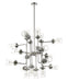 Chandelier Z-Lite 617-20PN Polished Nickel Calliope 20 Light Chandelier Z-Lite