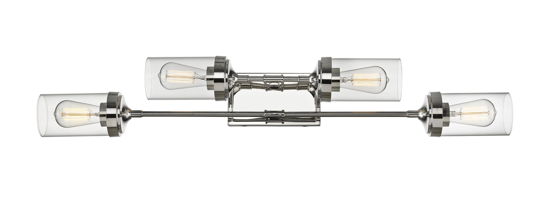 Vanity Z-Lite 617-4V-PN Polished Nickel Calliope 4 Light Vanity Z-Lite