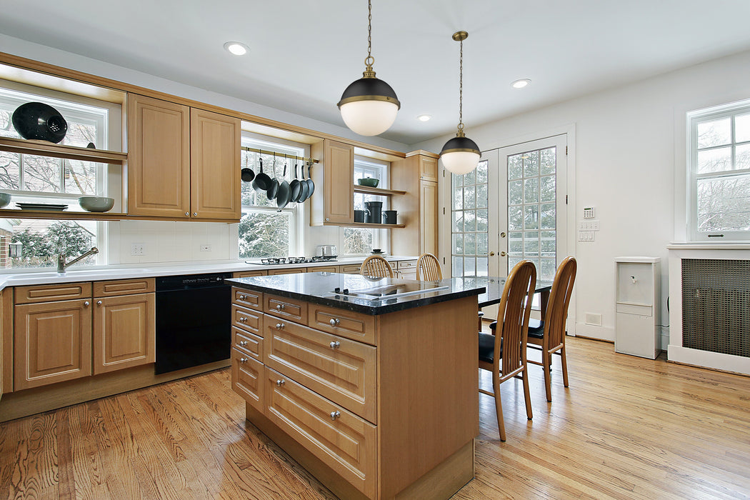 Pendant Z-Lite 619MP-MB-FB Matte Black + Factory Bronze Peyton 2 Light Pendant Z-Lite