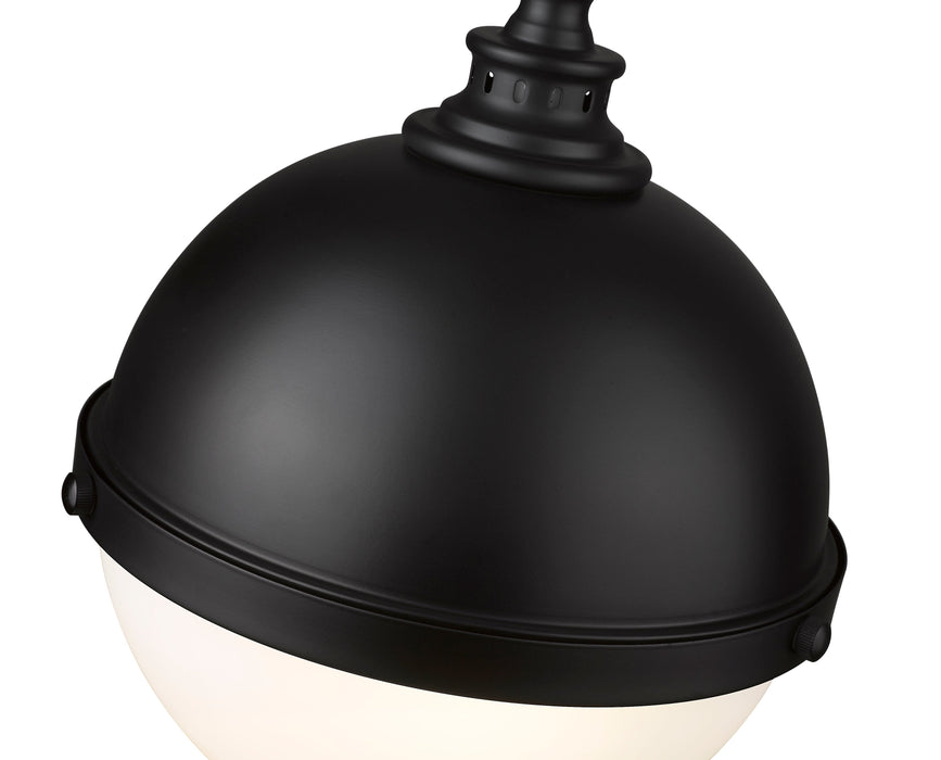 Pendant Z-Lite 619MP-MB Matte Black Peyton 2 Light Pendant Z-Lite