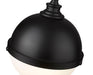 Pendant Z-Lite 619MP-MB Matte Black Peyton 2 Light Pendant Z-Lite