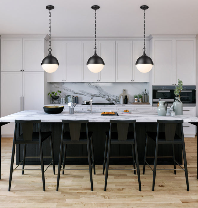 Pendant Z-Lite 619MP-MB Matte Black Peyton 2 Light Pendant Z-Lite