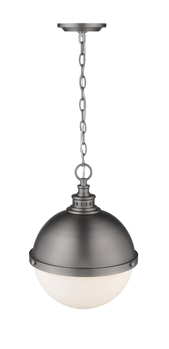 Pendant Z-Lite 619P14-AN Antique Nickel Peyton 2 Light Pendant Z-Lite