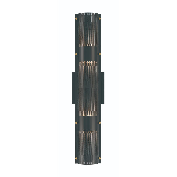 Eurofase 46802-019 Westcliffe 23" Gold-Black Mix LED Outdoor Wall Light