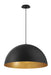 Eurofase 37218-022 Laverton 24" Gold-Black Mix LED Pendant Light