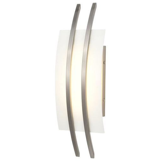 Sconce Nuvo 62-102 Trax - 1 Module Wall Sconce with Frosted Glass - Brushed Nickel Finish Nuvo