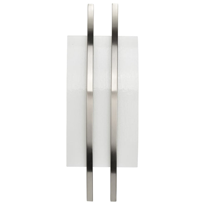 Sconce Nuvo 62-102 Trax - 1 Module Wall Sconce with Frosted Glass - Brushed Nickel Finish Nuvo