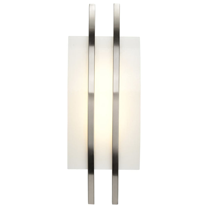 Sconce Nuvo 62-102 Trax - 1 Module Wall Sconce with Frosted Glass - Brushed Nickel Finish Nuvo