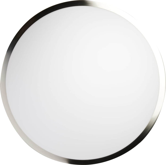 Flush Mount Nuvo 62-1044 Button LED 17 in. - Flush Mount Fixture - Brushed Nickel Finish - LED Module Included Nuvo
