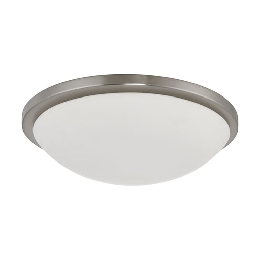 Flush Mount Nuvo 62-1044 Button LED 17 in. - Flush Mount Fixture - Brushed Nickel Finish - LED Module Included Nuvo