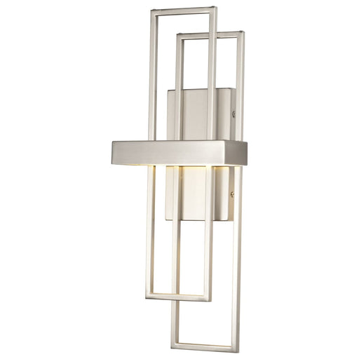 Sconce Nuvo 62-105 Frame - LED Wall Sconce with Frosted Lens - Brushed Nickel Finish Nuvo