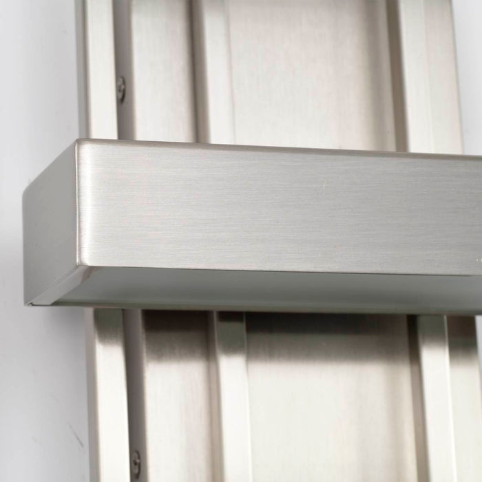 Sconce Nuvo 62-105 Frame - LED Wall Sconce with Frosted Lens - Brushed Nickel Finish Nuvo