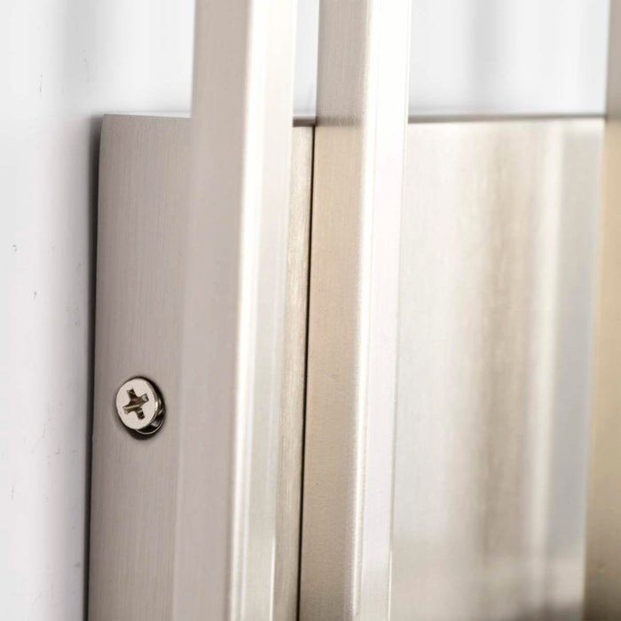 Sconce Nuvo 62-105 Frame - LED Wall Sconce with Frosted Lens - Brushed Nickel Finish Nuvo