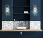 Sconce Nuvo 62-105 Frame - LED Wall Sconce with Frosted Lens - Brushed Nickel Finish Nuvo
