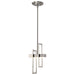 Pendant Nuvo 62-106 Frame - LED Pendant with Frosted Glass - Brushed Nickel Finish Nuvo