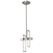 Pendant Nuvo 62-106 Frame - LED Pendant with Frosted Glass - Brushed Nickel Finish Nuvo
