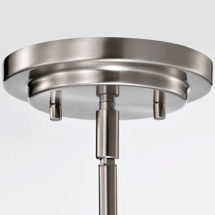 Pendant Nuvo 62-106 Frame - LED Pendant with Frosted Glass - Brushed Nickel Finish Nuvo