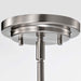 Pendant Nuvo 62-106 Frame - LED Pendant with Frosted Glass - Brushed Nickel Finish Nuvo