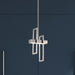 Pendant Nuvo 62-106 Frame - LED Pendant with Frosted Glass - Brushed Nickel Finish Nuvo