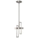 Pendant Nuvo 62-106 Frame - LED Pendant with Frosted Glass - Brushed Nickel Finish Nuvo