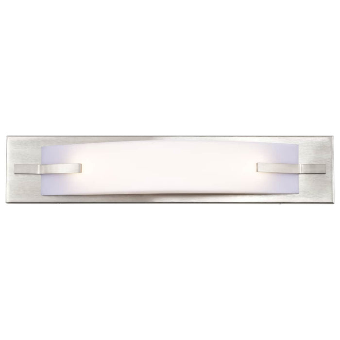 Vanity Nuvo 62-1081 Bow LED 20 in. - Vanity Fixture - Brushed Nickel Finish Nuvo