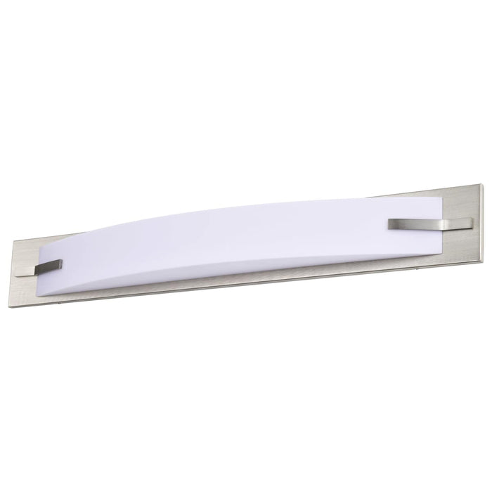 Vanity Nuvo 62-1082 Bow LED 31 in. - Vanity Fixture - Brushed Nickel Finish Nuvo