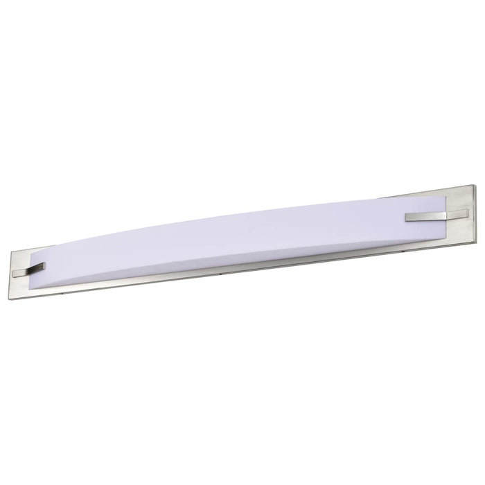 Vanity Nuvo 62-1083 Bow LED 43 in. - Vanity Fixture - Brushed Nickel Finish Nuvo