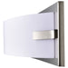 Vanity Nuvo 62-1083 Bow LED 43 in. - Vanity Fixture - Brushed Nickel Finish Nuvo