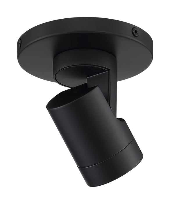 Monopoint Nuvo 62-1105 12 Watt - LED - Black - Barrel - Monopoint - 3000K - 36 deg. Beam Angle Nuvo