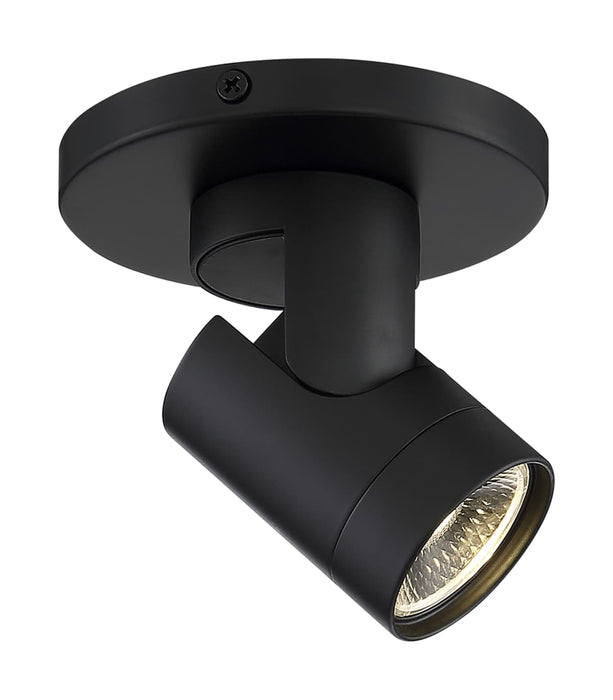 Monopoint Nuvo 62-1105 12 Watt - LED - Black - Barrel - Monopoint - 3000K - 36 deg. Beam Angle Nuvo