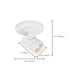 Monopoint Nuvo 62-1106 12 Watt - LED - White - Barrel - Monopoint - 3000K - 36 deg. Beam Angle - White Finish Nuvo