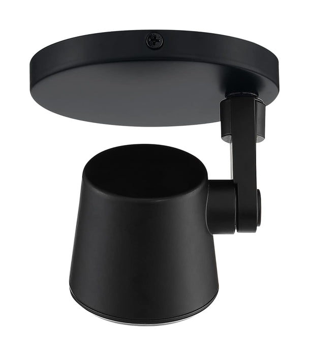 Monopoint Nuvo 62-1107 12 Watt - LED - Black - Taper Back - Monopoint - 3000K - 36 deg. Beam Angle Nuvo