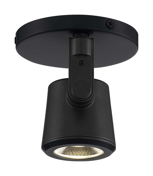 Monopoint Nuvo 62-1107 12 Watt - LED - Black - Taper Back - Monopoint - 3000K - 36 deg. Beam Angle Nuvo