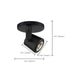 Monopoint Nuvo 62-1107 12 Watt - LED - Black - Taper Back - Monopoint - 3000K - 36 deg. Beam Angle Nuvo