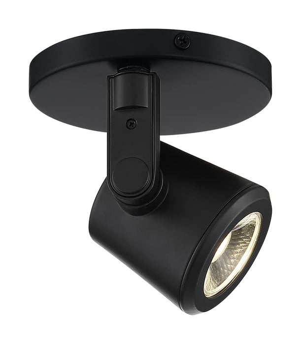 Monopoint Nuvo 62-1107 12 Watt - LED - Black - Taper Back - Monopoint - 3000K - 36 deg. Beam Angle Nuvo