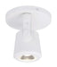 Monopoint Nuvo 62-1108 12 Watt - LED - White - Taper Back - Monopoint - 3000K - 36 deg. Beam Angle - White Finish Nuvo