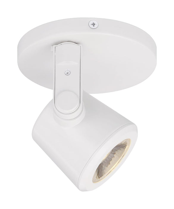 Monopoint Nuvo 62-1108 12 Watt - LED - White - Taper Back - Monopoint - 3000K - 36 deg. Beam Angle - White Finish Nuvo