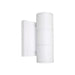 Sconce Nuvo 62-1141R1 2 Light - LED Small Up and Down Sconce Fixture - White Finish - 10W - 120/277V Nuvo