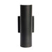 Sconce Nuvo 62-1144R1 2 Light - LED Large Up and Down Sconce Fixture - Black Finish - 20W - 120/277V Nuvo
