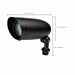 Flood Light Nuvo 62-1197 LED Landscape Flood - 6 Watt - Matte Black Finish - 3000K - 120 Volt Nuvo